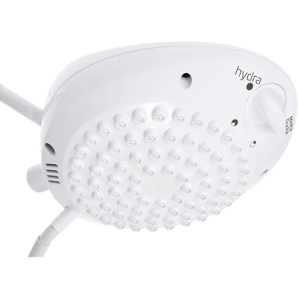 Chuveiro Elétrico Branco Marca Hydra Multitemperatura Minha Ducha 4T 127V/ 110 Volts 5500W