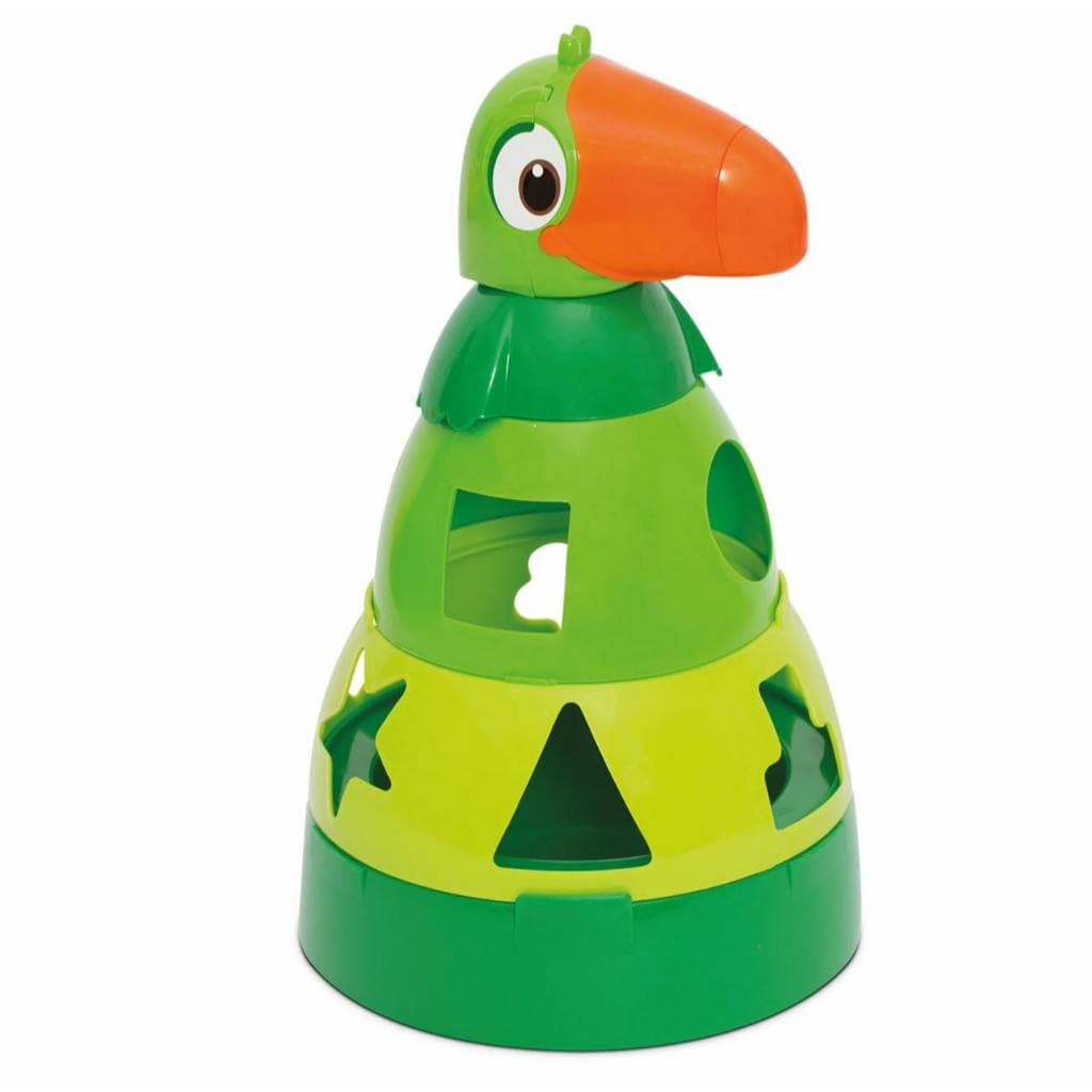 Brinquedo Tucano Didático para Bebê com 10 Peças para Encaixar Mercotoys