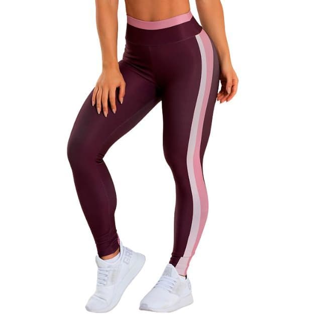 Calça Legging Feminina Academia Alta Compressão Cós Anatômico Zero transparência VIRTUOSA - LAONEFIT