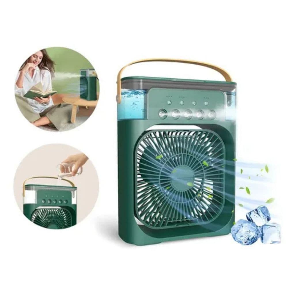 Mini Ar Condicionado Ventilador Umidificador Climatizador