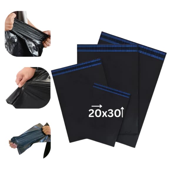 Envelope Segurança Embalagem Envio Tamanho 20x30 1000 Unidades Saco Plástico Correios Express