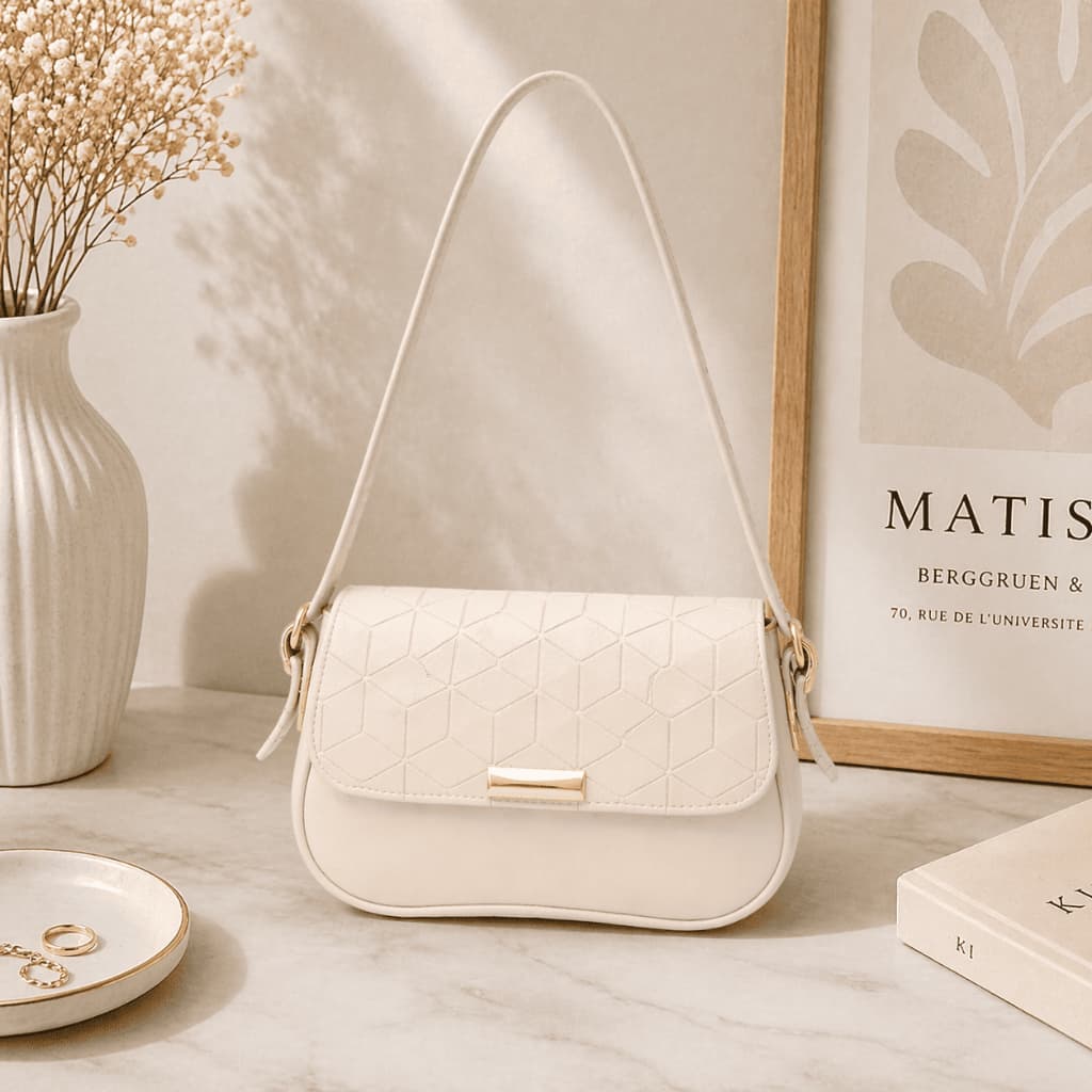 Bolsa Tiracolo Elegante Em Couro Sintético Elegante Prática Noite Envio Imediato