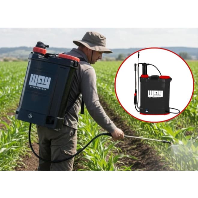Pulverizador Costal 20 L 2 em 1 (Elétrico + Manual) Bivolt Importway