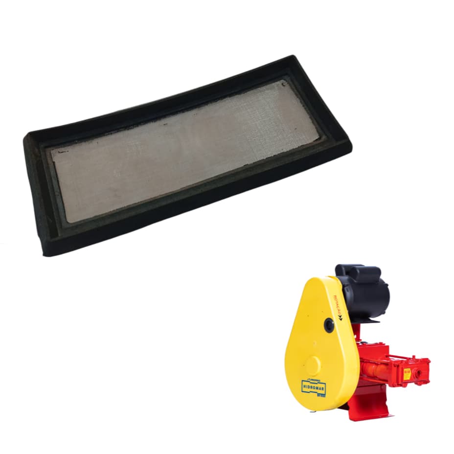 Tela Filtro de Inox p/ Bomba Hidromar De Entrada De 3 Ou 6 Pistões BH6100 Profissional