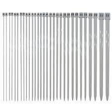 Agulha De Trico metal(aluminio) Circulo (35cm)