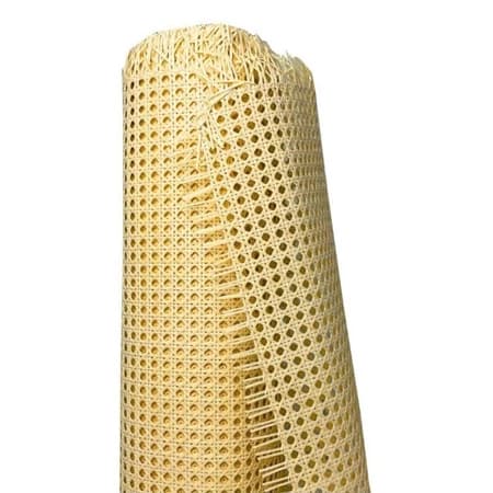 Palha Sintética Indiana Marcenaria Tela Natural Rolo 5 e 15x50cm Bege Rattan Decorativo