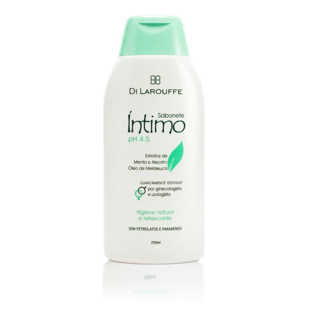 Sabonete Liquido íntimo Masculino e Feminino | Higiene íntima Homem e Mulher | Unissex | Di Larouffe - pH 4,5 - 250ml