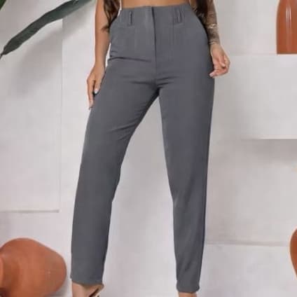 Calça Alfaiataria Zarah Premium Com Ziper
