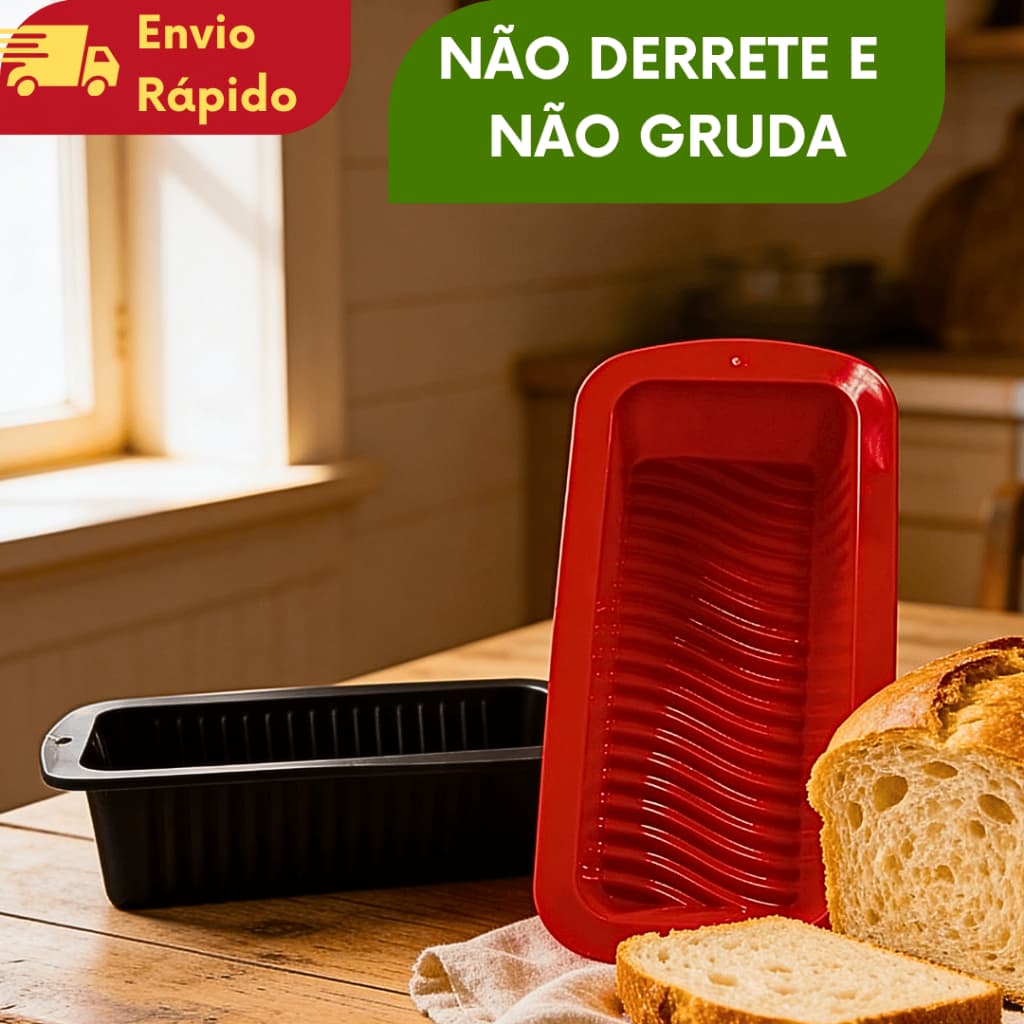 1/2/3/4/5 Forma De Silicone Assar Pão Caseiro Bolo Torta Para Forno E Micro-Ondas Para Uso Doméstico e Profissional