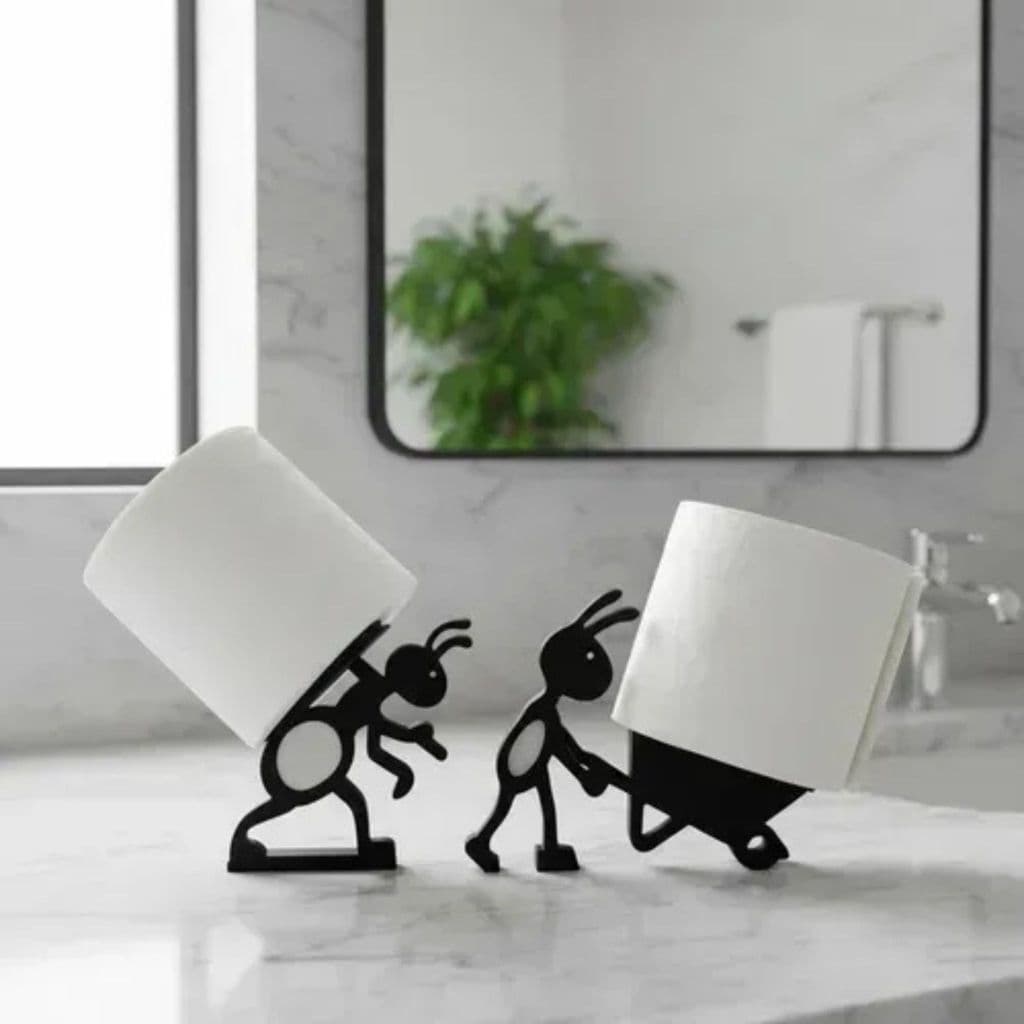 Porta Papel Higiênico Formiguinhas Criativas Decor Banheiro
