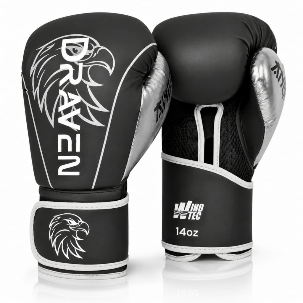 LUVA ANGRY DE BOXE/MUAYTHAI/KICKBOXING PARA LUTA/TREINO/SPARRING - DRAVEN