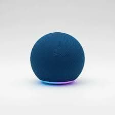 Caixa De Som Amazon Echo Dot 5ª Geração SEM Relógio / Wi-Fi / Bluetooth azul