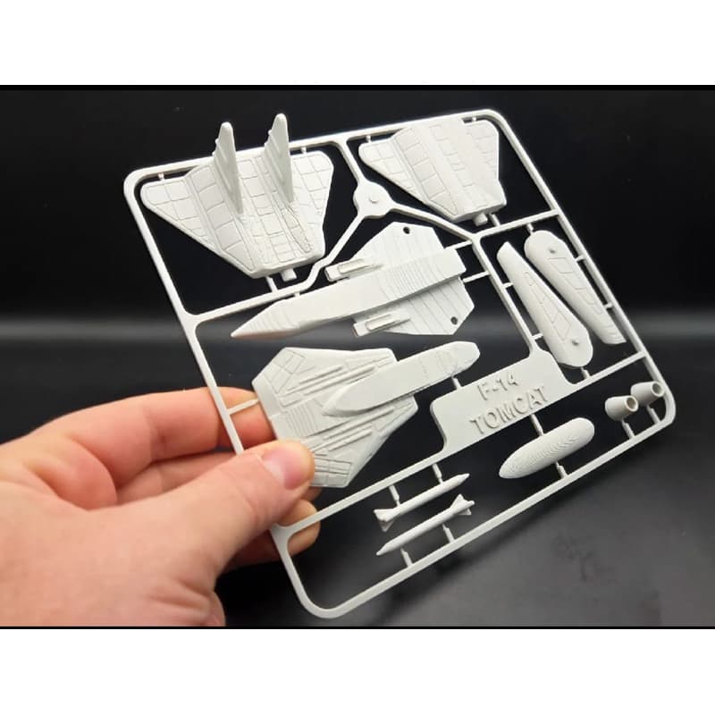 Miniatura Avião F-14 Tomcat 3D Montável | Decoração Colecionável Impressão 3D