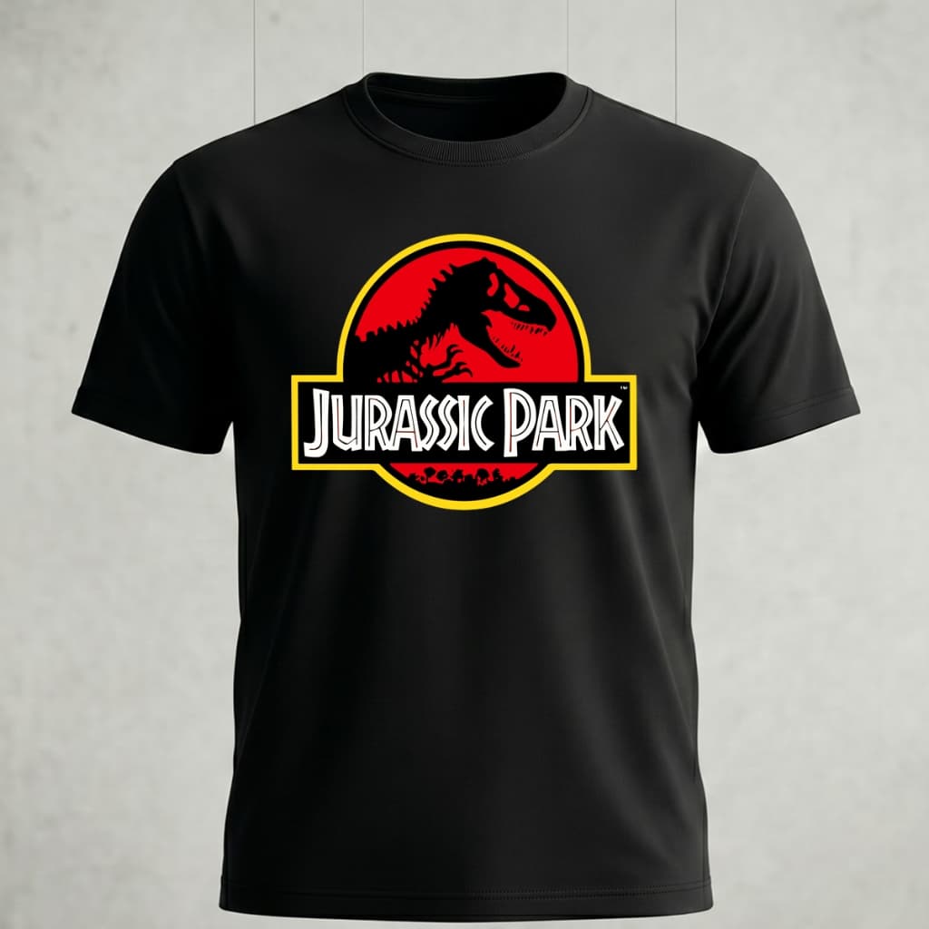 Camiseta Jurassic Park 100% Algodão Fio 30.1 Premium Confortável Masculina Feminina