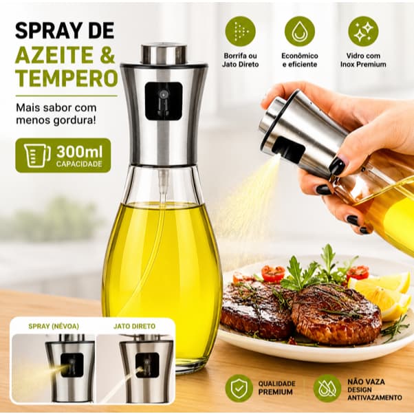 Diversos Modelos Spray Borrifadores para salada azeite e temperos cozinha vinagreiro