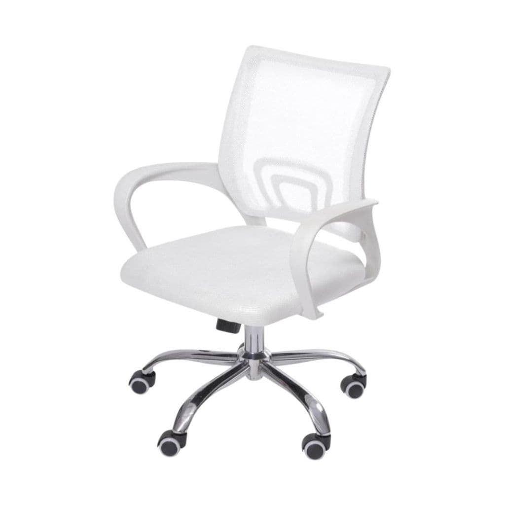 Cadeira Escritório Mesh Giratória Ergonômica Altura Ajustável Rodízios 360°