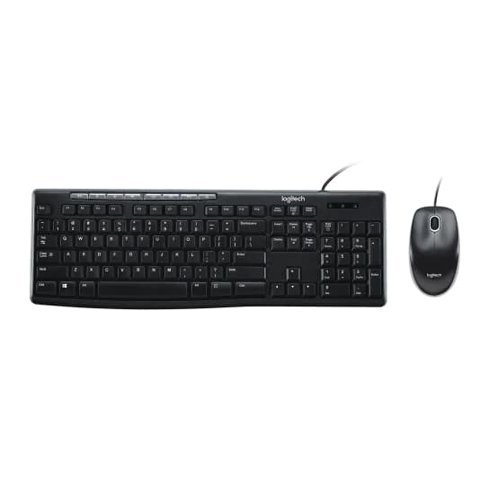 Kit Logitech Mk200 Teclado E Mouse Usb Resistente Multimídia