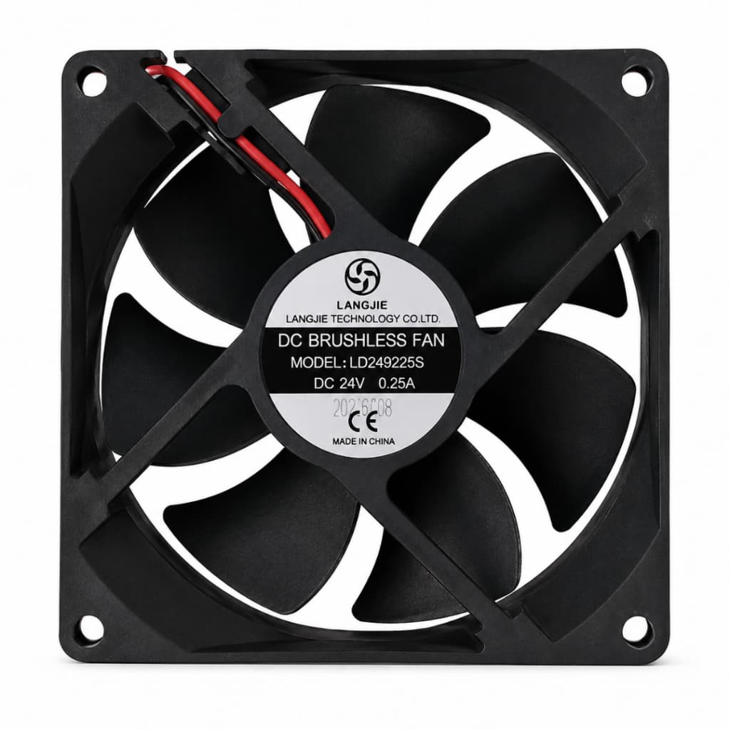 Microventilador Cooler Ventoinha 90x90x25 Dc 24v 0.25a