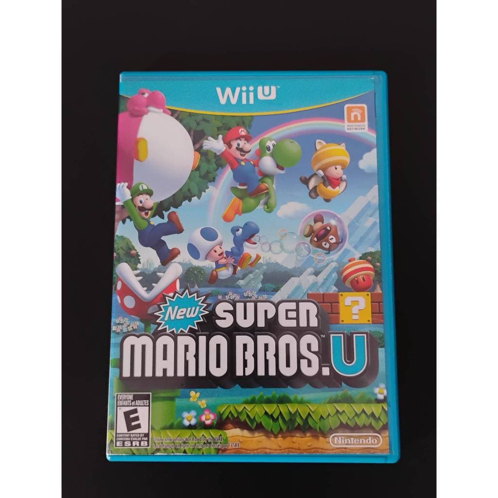 Jogo New Super Mario Bros. U NTSC-U (Americano EUA) Mídia Física para Nintendo Wii U