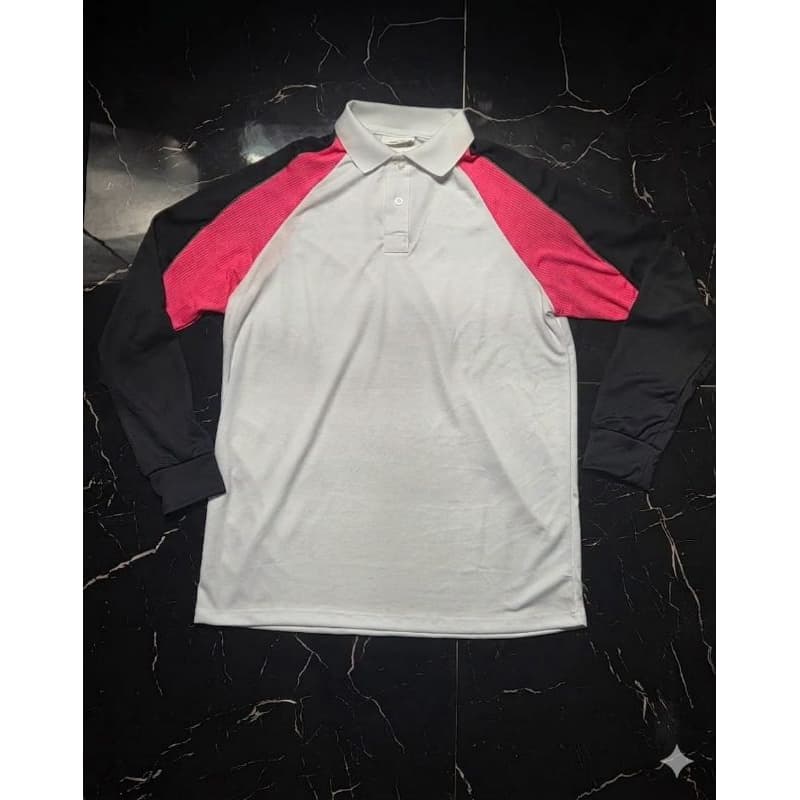 Camisa Polo Manga Longa Color Blk.