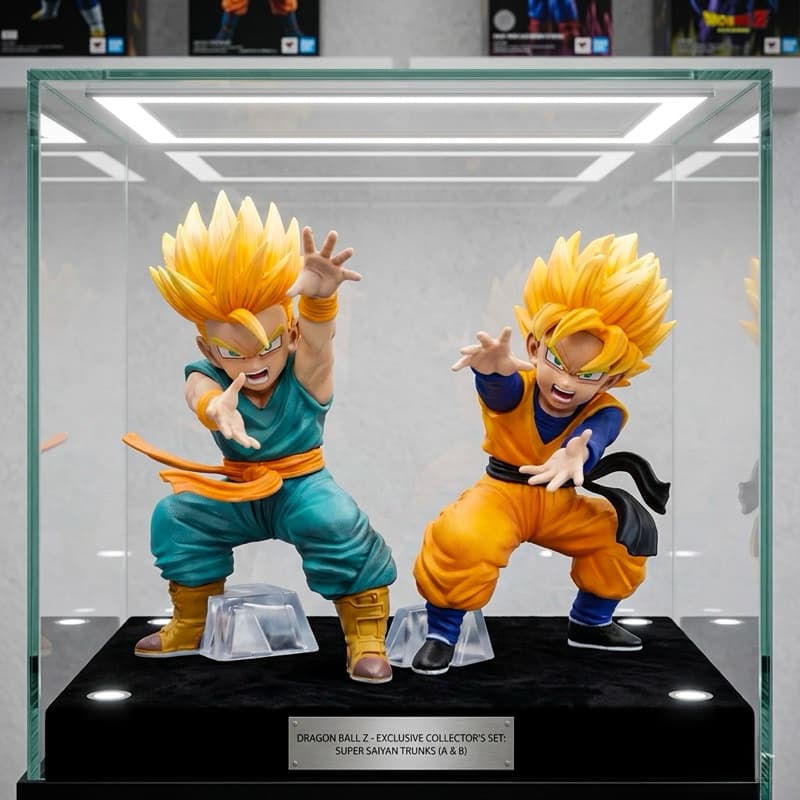 Action Figure Goten And Trunks Super Sayajin 17Cm Dragon Ball Z