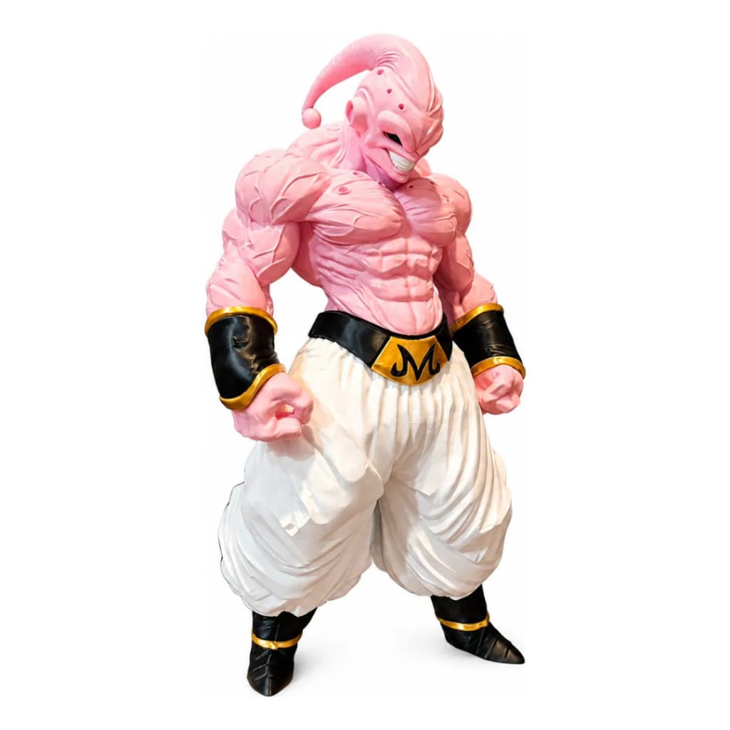 Boneco Majin Boo 25cm Action Figure Realista Dragon Ball Z Brutal Strike