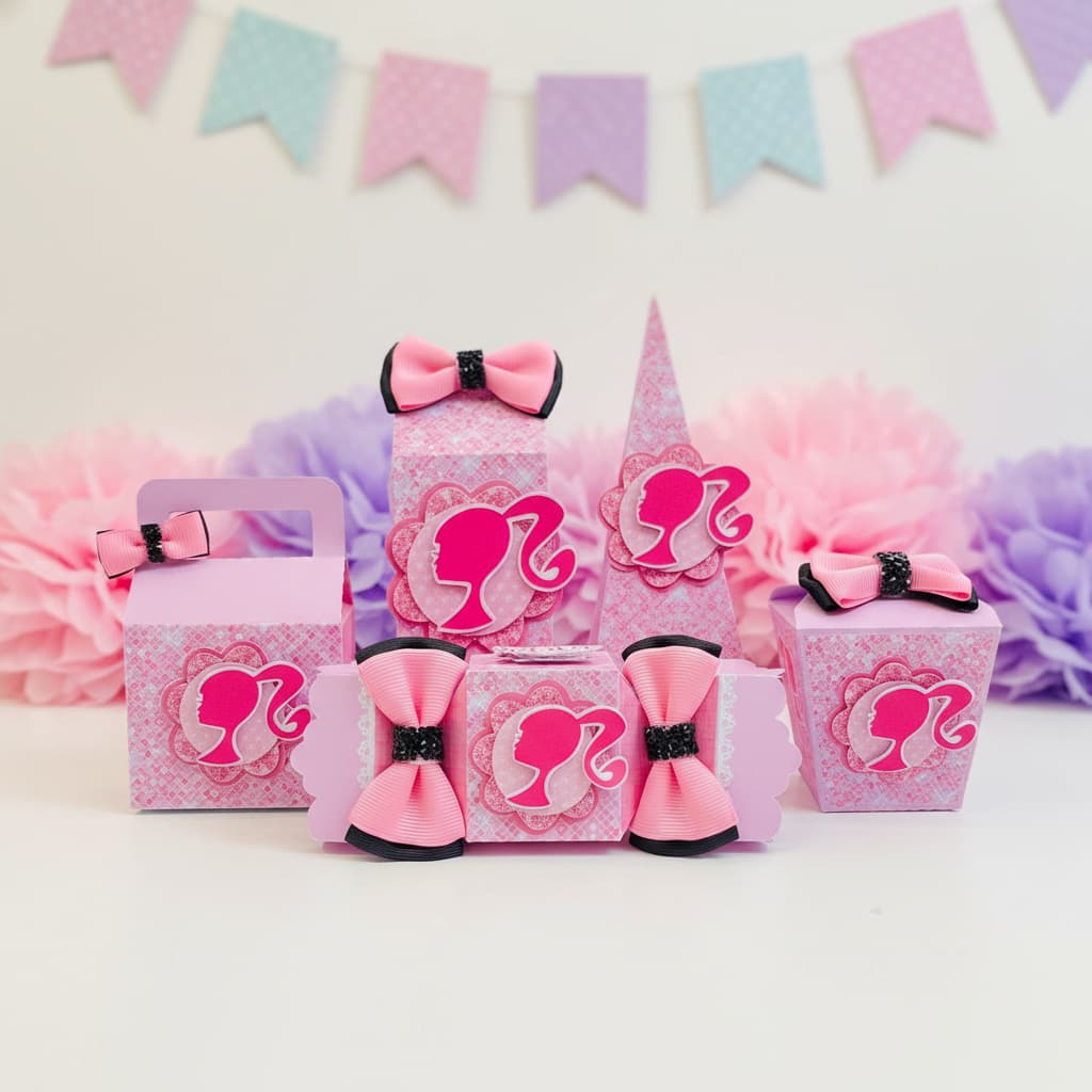 Kit Festa Barbie Personalizado | Lembrancinhas | Festa | Aniversário