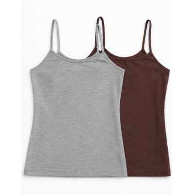 KIT 2 Regata Feminina Elegante Colada Corpo Sem Bojo