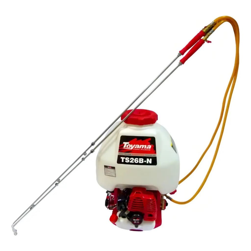 Pulverizador Costal à Gasolina 25 Litros com 2 Lanças TS26B-N TOYAMA