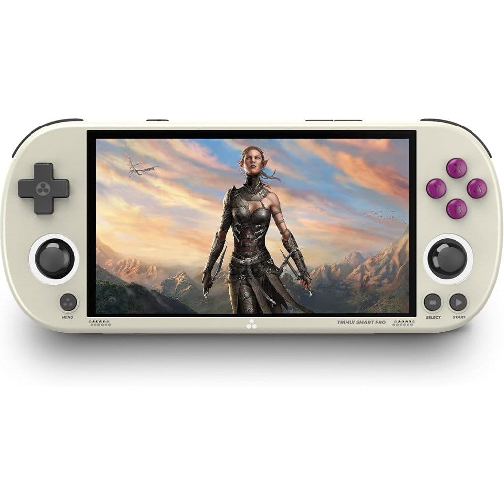 Trimui Smart Pro Console Portátil Retrô Com Micro SD 64gb recheado de jogos!