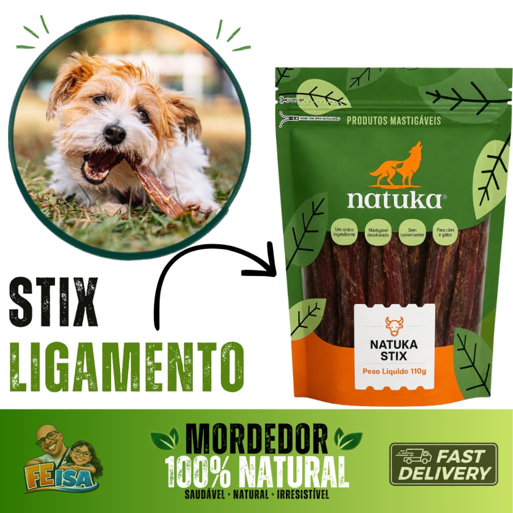 MORDEDOR 100% NATURAL STIX NATUKA 110G