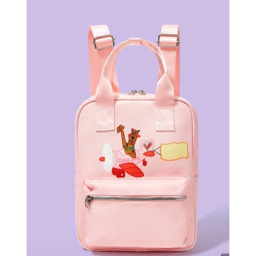 Mochila feminina Rosa Scoob-doo