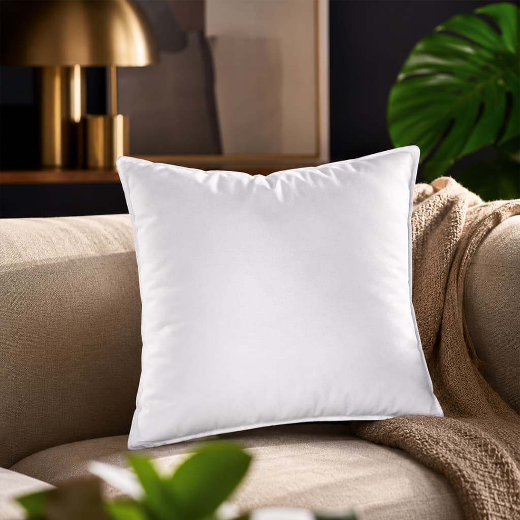 Kit 2 até 8 Almofada Sofá Enchimento Almofada Espuma 45cm Pluma de Ganso Almofada Para Cadeira