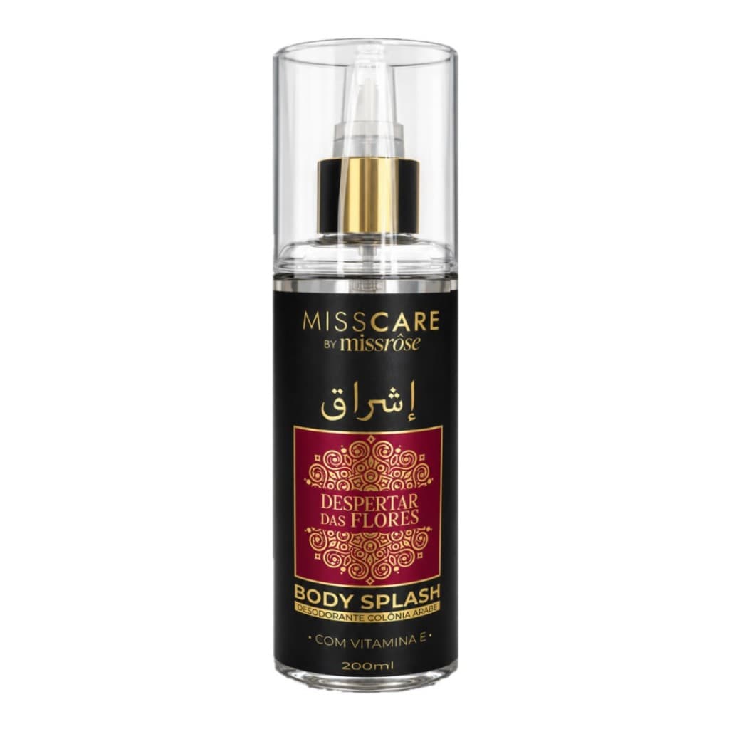 Body Splash Despertar das Flores 200ml l Fragrância Árabe - Miss Rôse