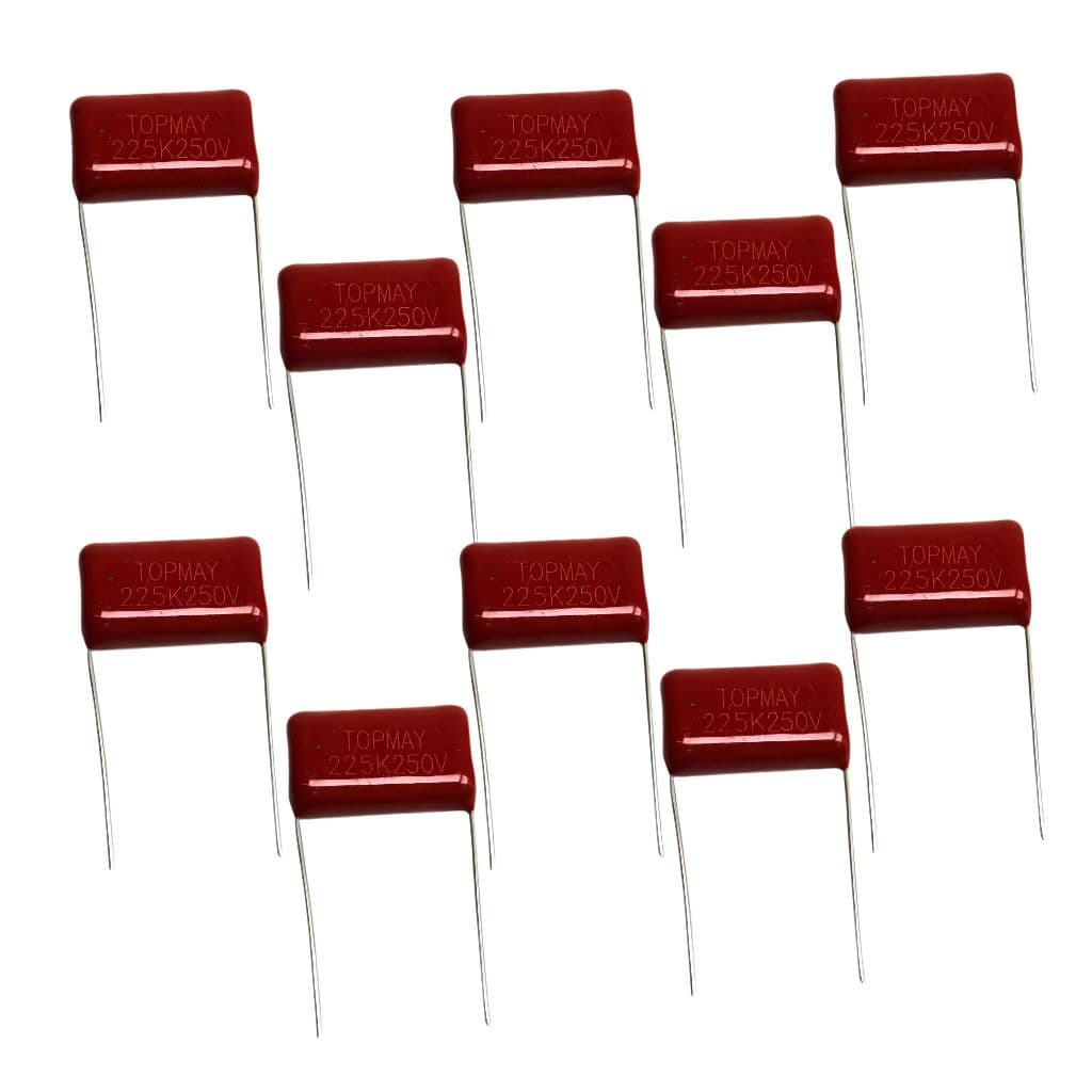 CAPACITOR 2,2 x 250 KIT COM 10 UNIDADES