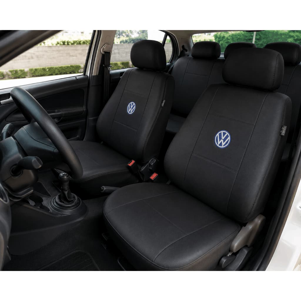 Jogo Capa Banco Carro Couro Sintético Fiat Uno Palio Siena Strada Punto