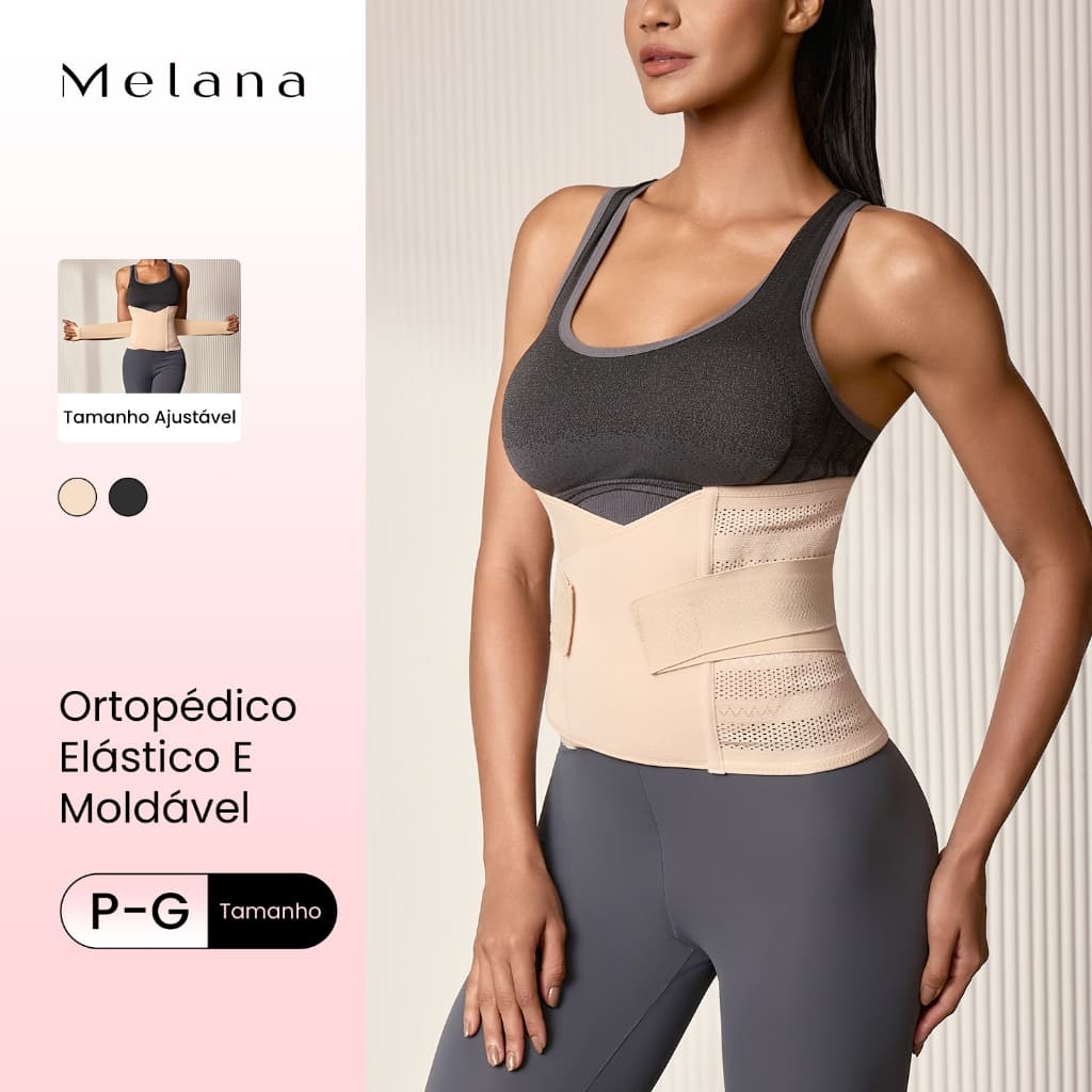 Shapewear Compressão De Cintura Controle De Barriga Abdominoplasti Alta Compressão Suporte Lombar Afinar Cintura