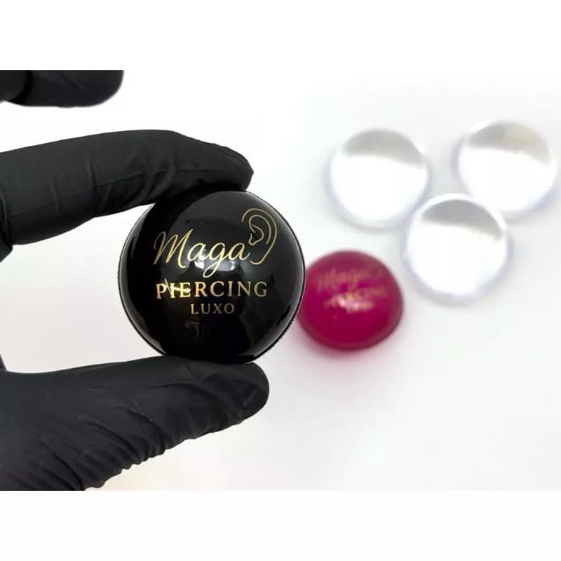 Gelo Bolão 45mm Personalizado com Sua Logomarca | Gelinho Premium HOF para Fins Estéticos e Harmonização