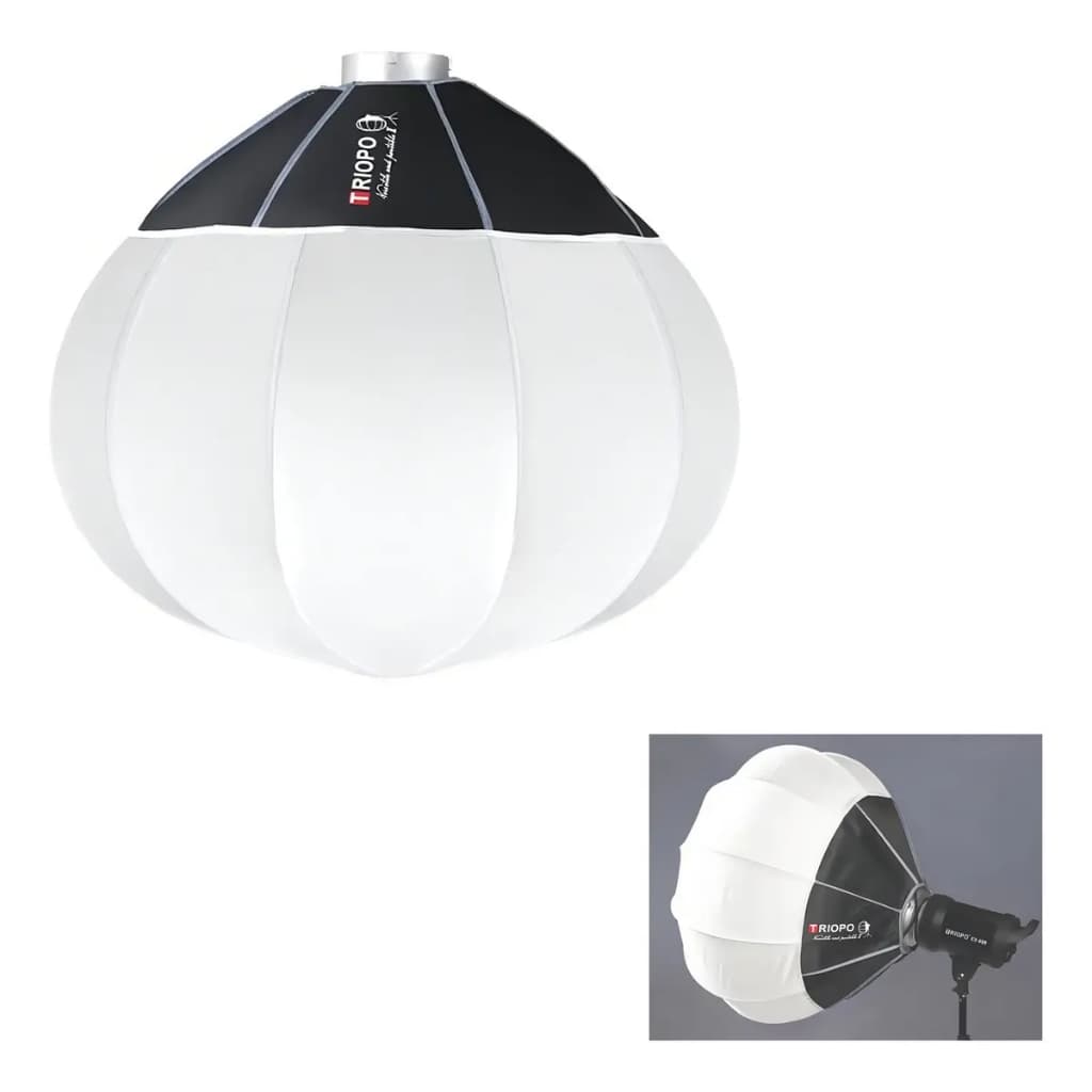 Softbox Triopo Globo Bowens Lanterna Balão Chines 65cm KQ65