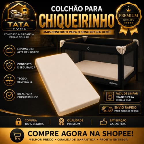 Colchao De Berço Moises  Portatil Macio 100x70 Transportar Para Todo Lugar Branco