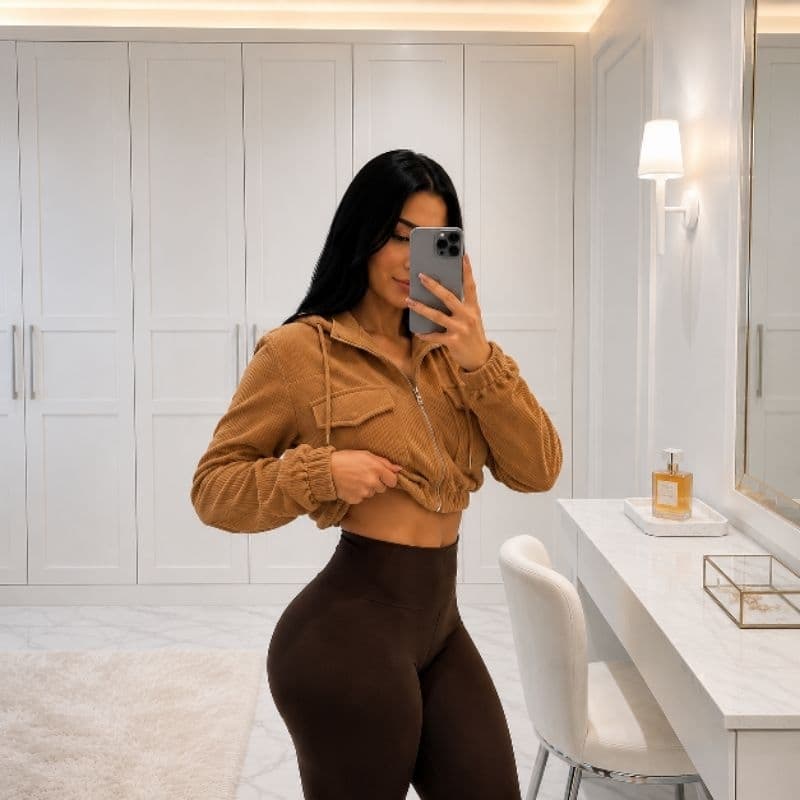 Jaqueta  Veludo Cotelê Feminina - Tendencia inverno 2026
