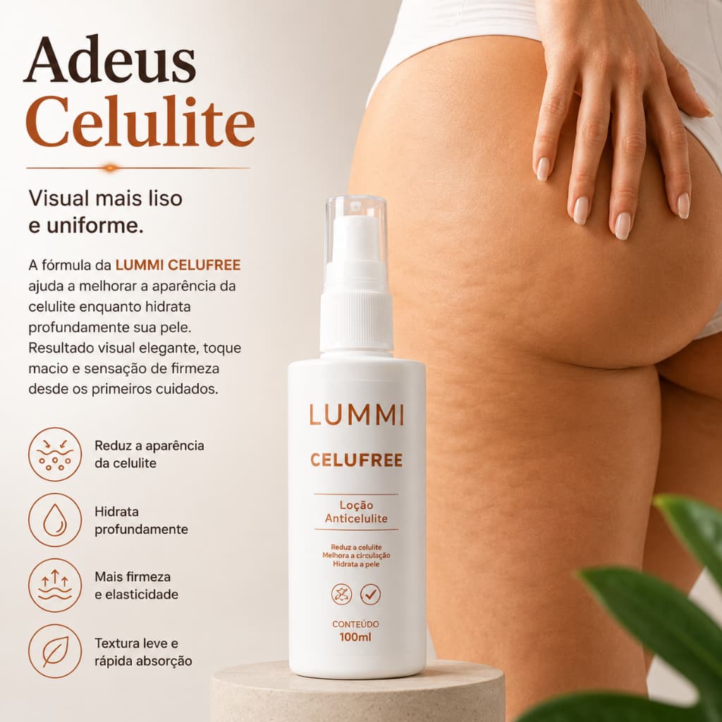 Belle Curve Loção Anticelulite — deixa a pele  firme, lisa, tonificada e hidratada