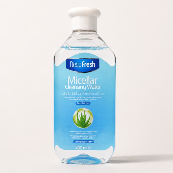 Água Micelar 400ml Aloe Vera | Limpeza Profunda | Removedor de Maquiagem | DeepFresh