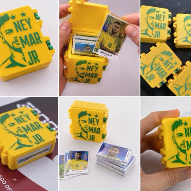 Porta Figurinhas Neymar Jr Copa 2026 Organizador Álbum