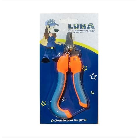 Alicate de Unha Pet Aço Inox Unitário para Cães e Gatos – Cortador de Unhas Seguro e Resistente