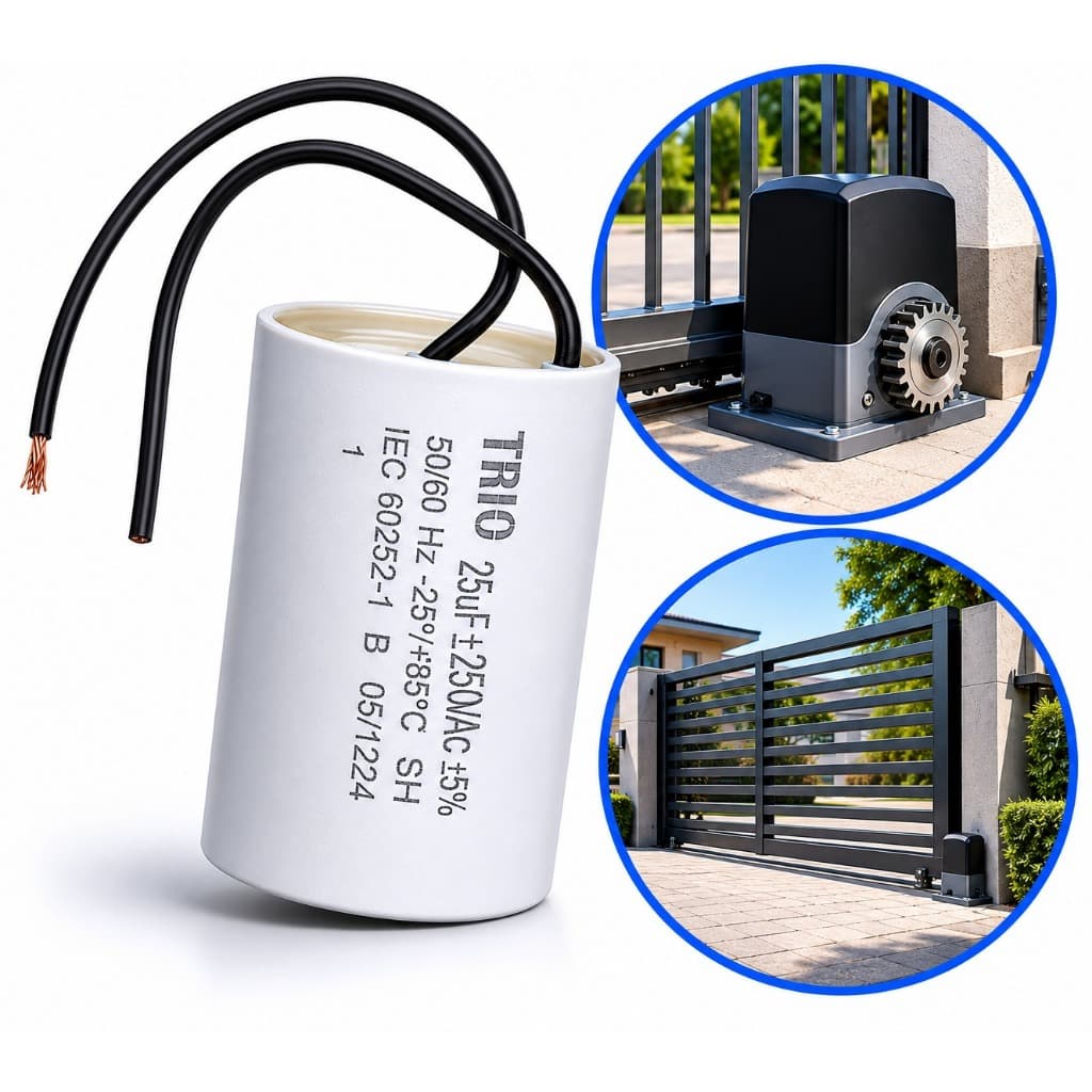 Capacitor 25uf 250 Portão Eletrônico (12-19)
