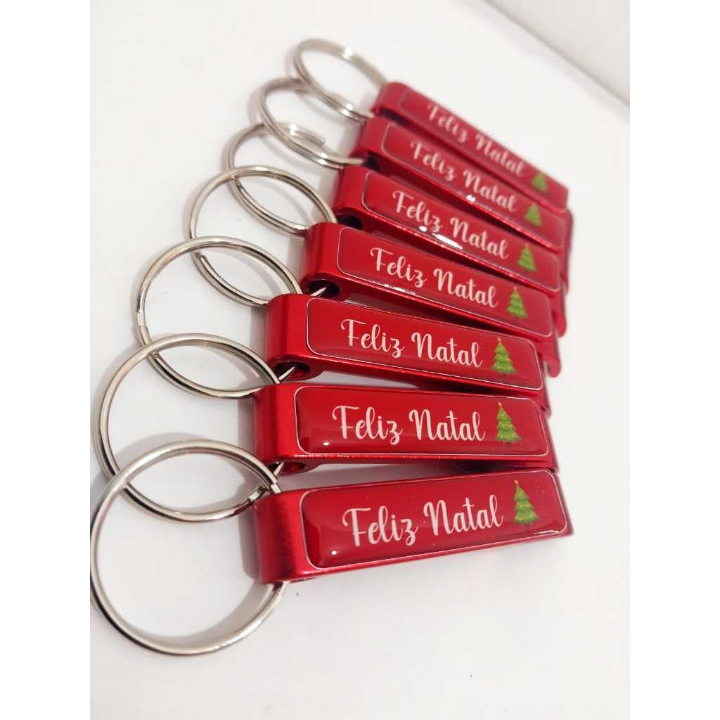 15 unidade de Abridor Pé de Galinha Chaveiro Personalizado