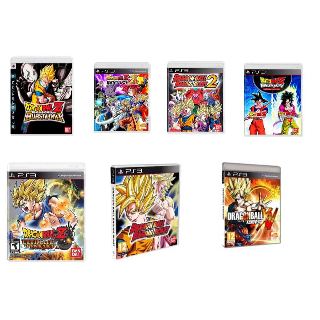 JOGOS DE Dragon Ball Z PS3 MIDIA FISICA CD PARA QUEM TEM O HEN INSTALADO