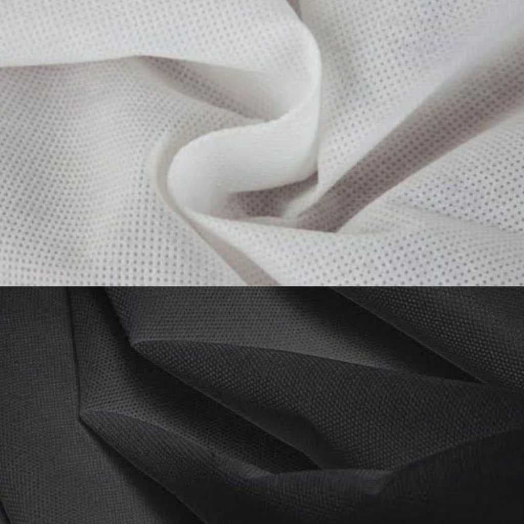 TNT Tecido Nao Tecido gramaturas 40 60 80 cores preto branco bege 100% polipropileno 50 Metros