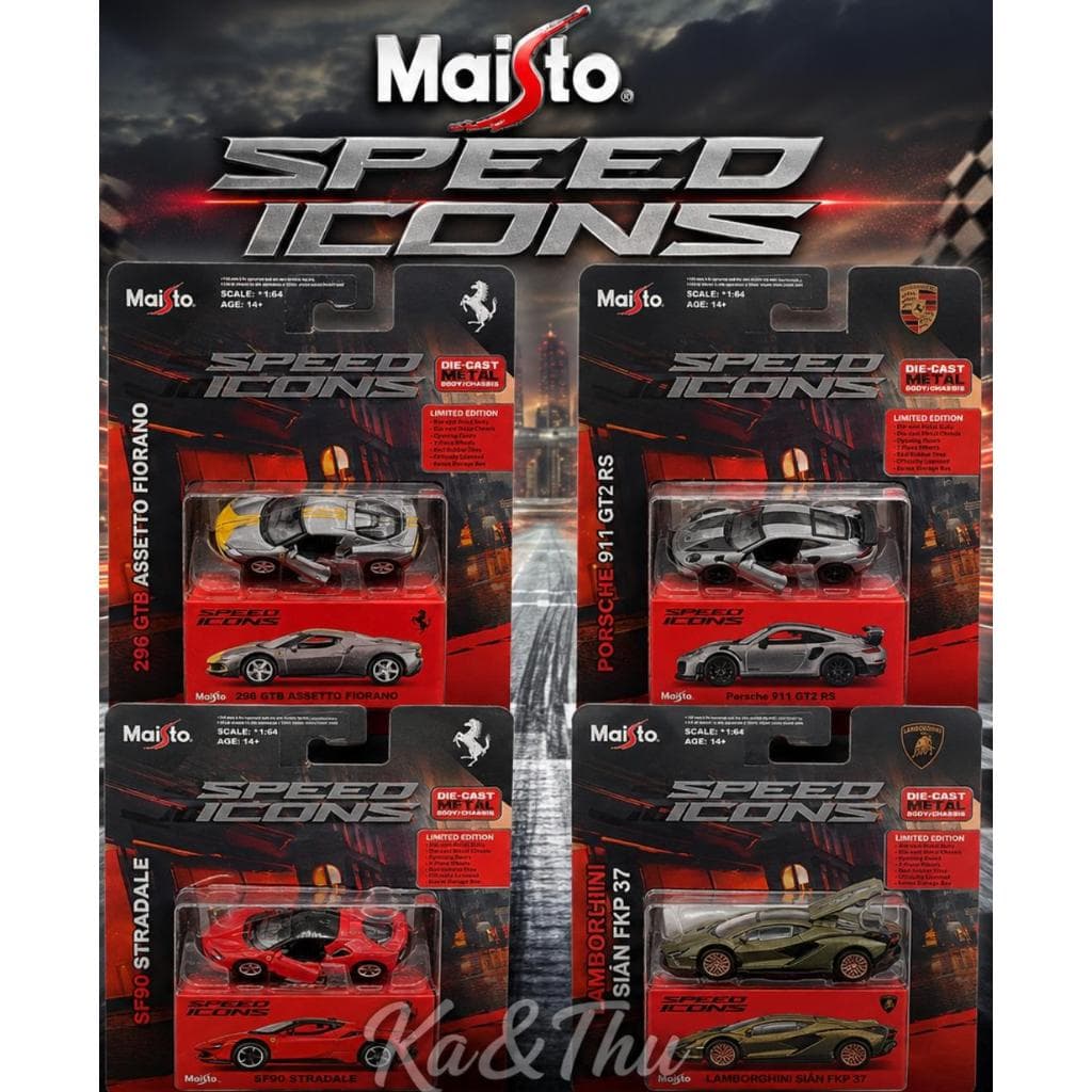 Miniaturas Maisto Speed Icons 1;64